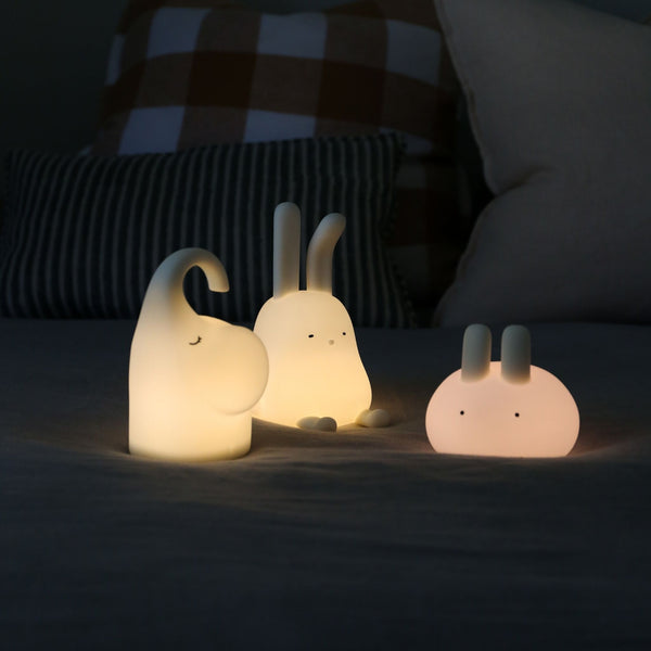 DESIGNSTUFF Bunny Night Lamp, White