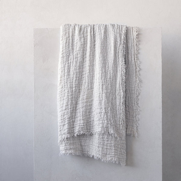 Crush Linen Blanket - Alba