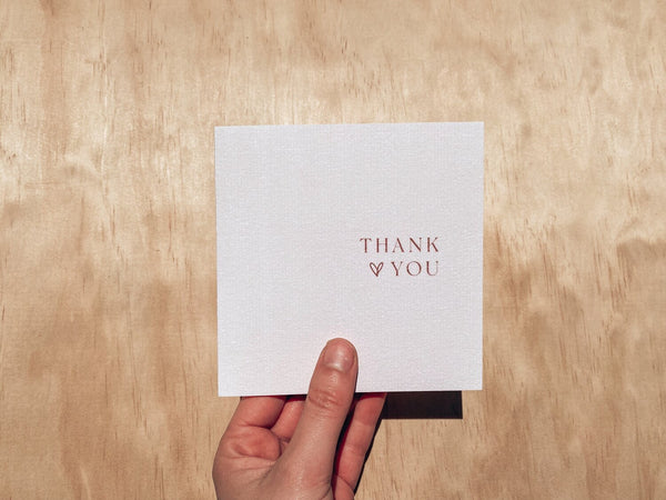 Greeting Card – Thank You