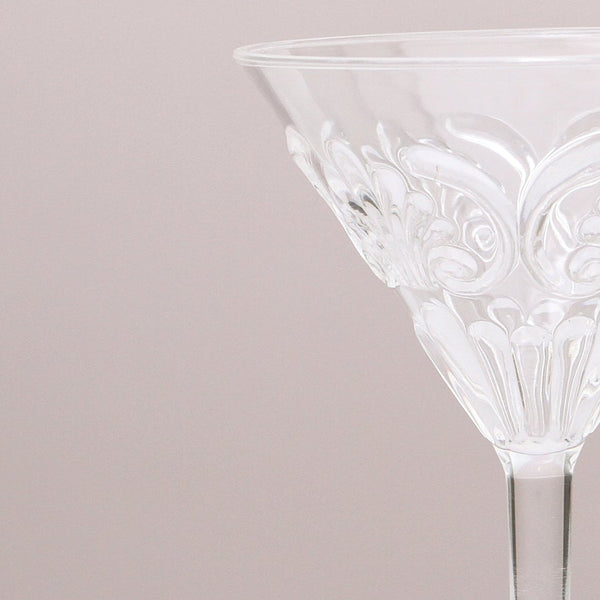 Flemington Acrylic Martini Glass - Clear