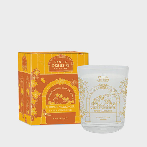 Panier des Sens The Little Christmas House - Sweet Madeleine Candle