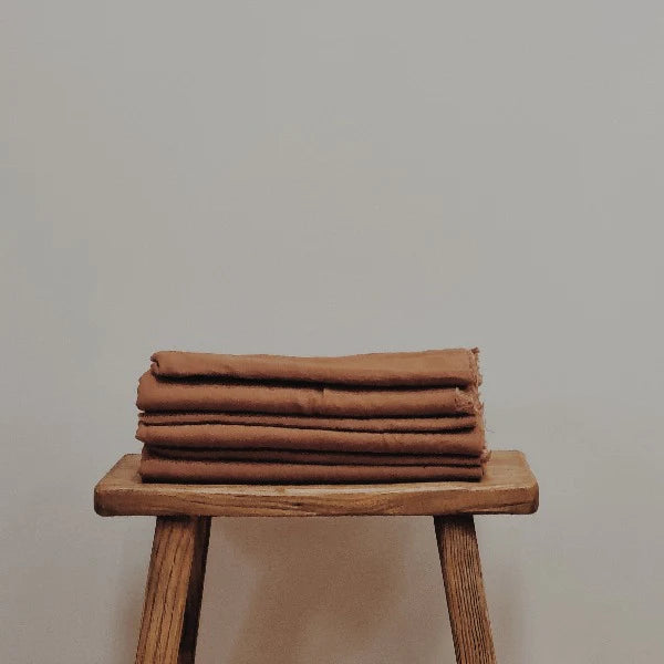 Linen Throw - Clay